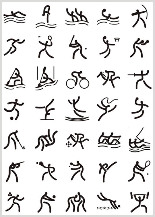 2008北京オリンピックのピクトグラム